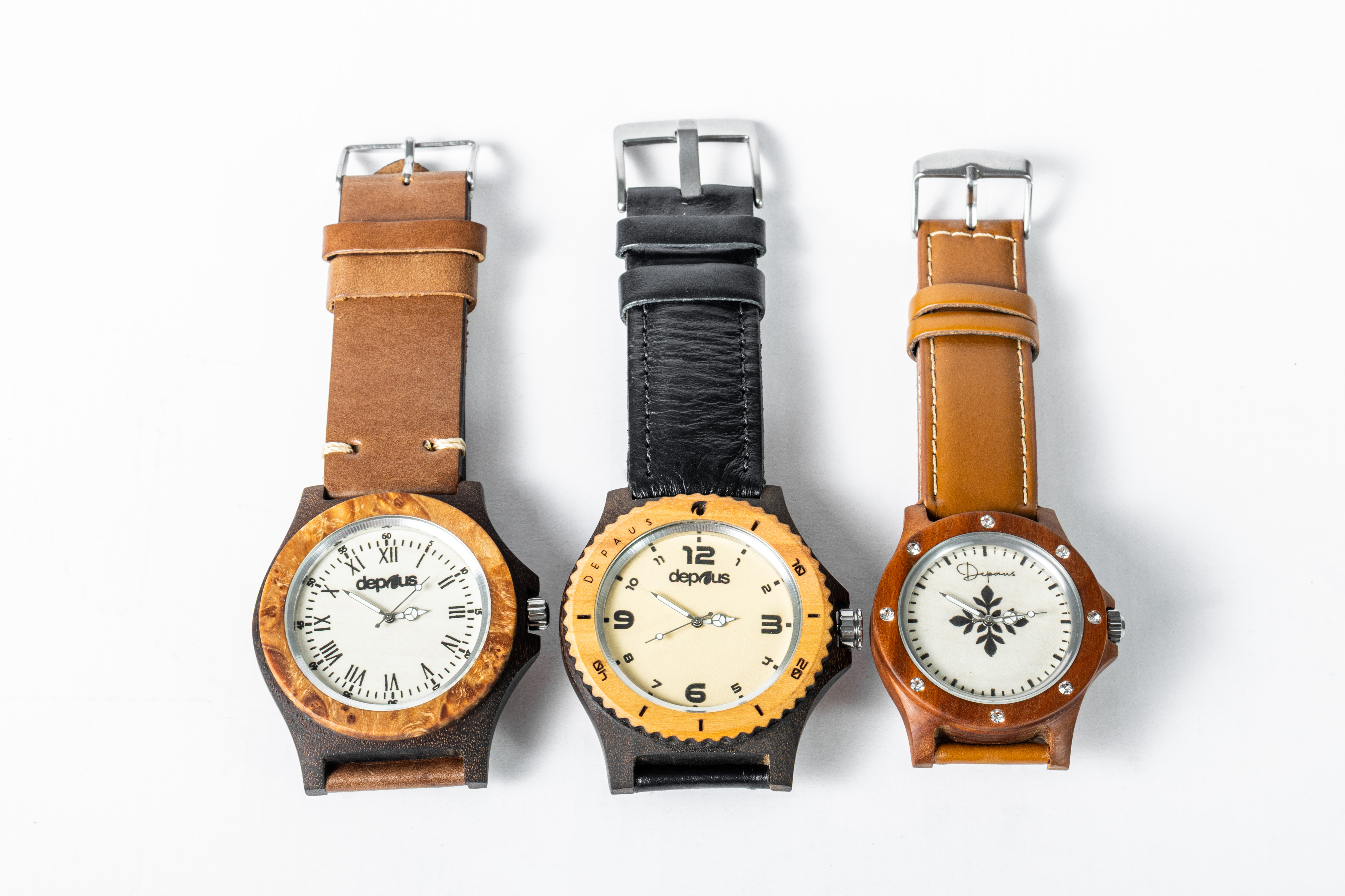 Relógio DePaus Aeternum - Ébano e Ouro 18k